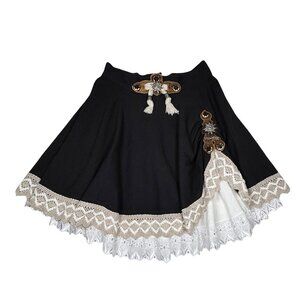 VTG Skirt Original Oscar Trachten Sz S Lace Folk Alpen Milkmaid Octoberfest
